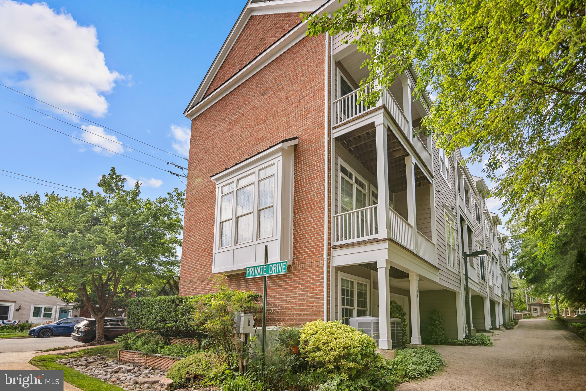 508 South Fayette Street Alexandria, VA 22314 - Photo 41 of 46 Private Covered Balconies