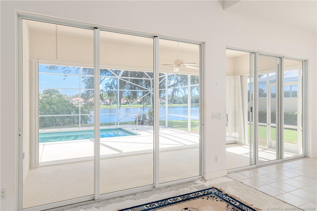 1313 Southwest Balmoral Trace Stuart, FL 34997 - Photo 63 of 70 Current condition - fantastic view from LR