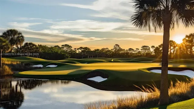 a view of swimming pool with lake view and mountain view