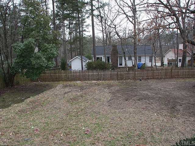 7517 Old Hundred Road Raleigh, NC 27613 - Photo 11 of 12 a view of backyard with green space