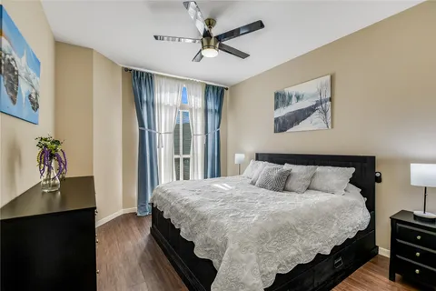 a kitchen with stainless steel appliances a refrigerator sink and microwave