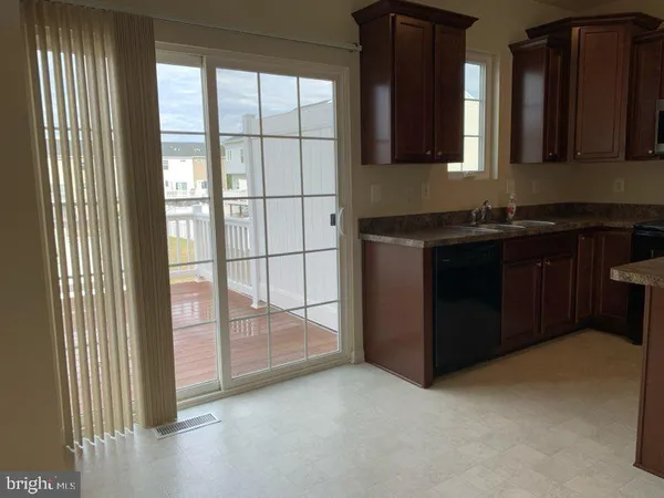 a view of a utility room and window