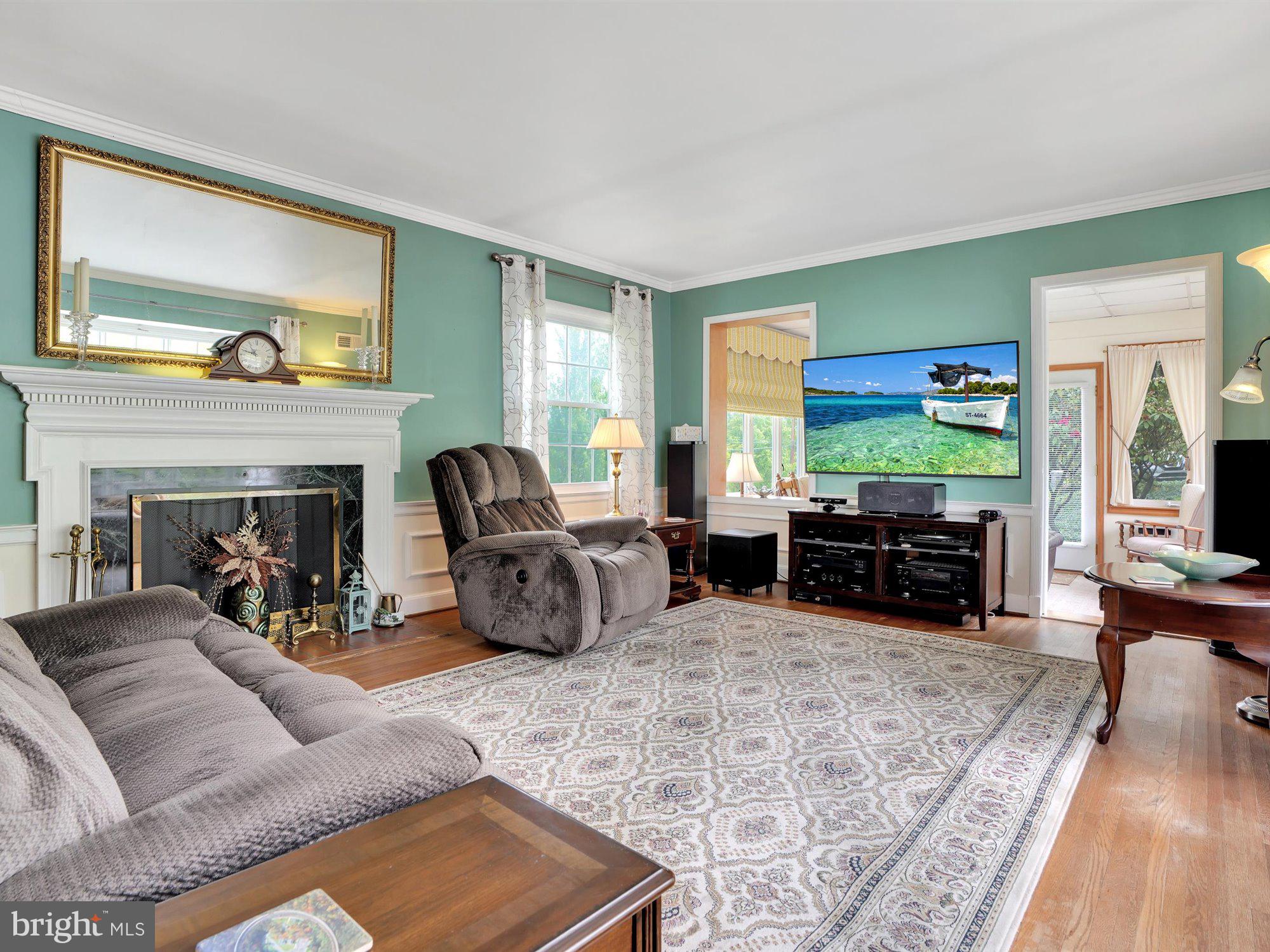 200 Country Club Road York, PA 17403 - Photo 6 of 22 Living Room with Fireplace
