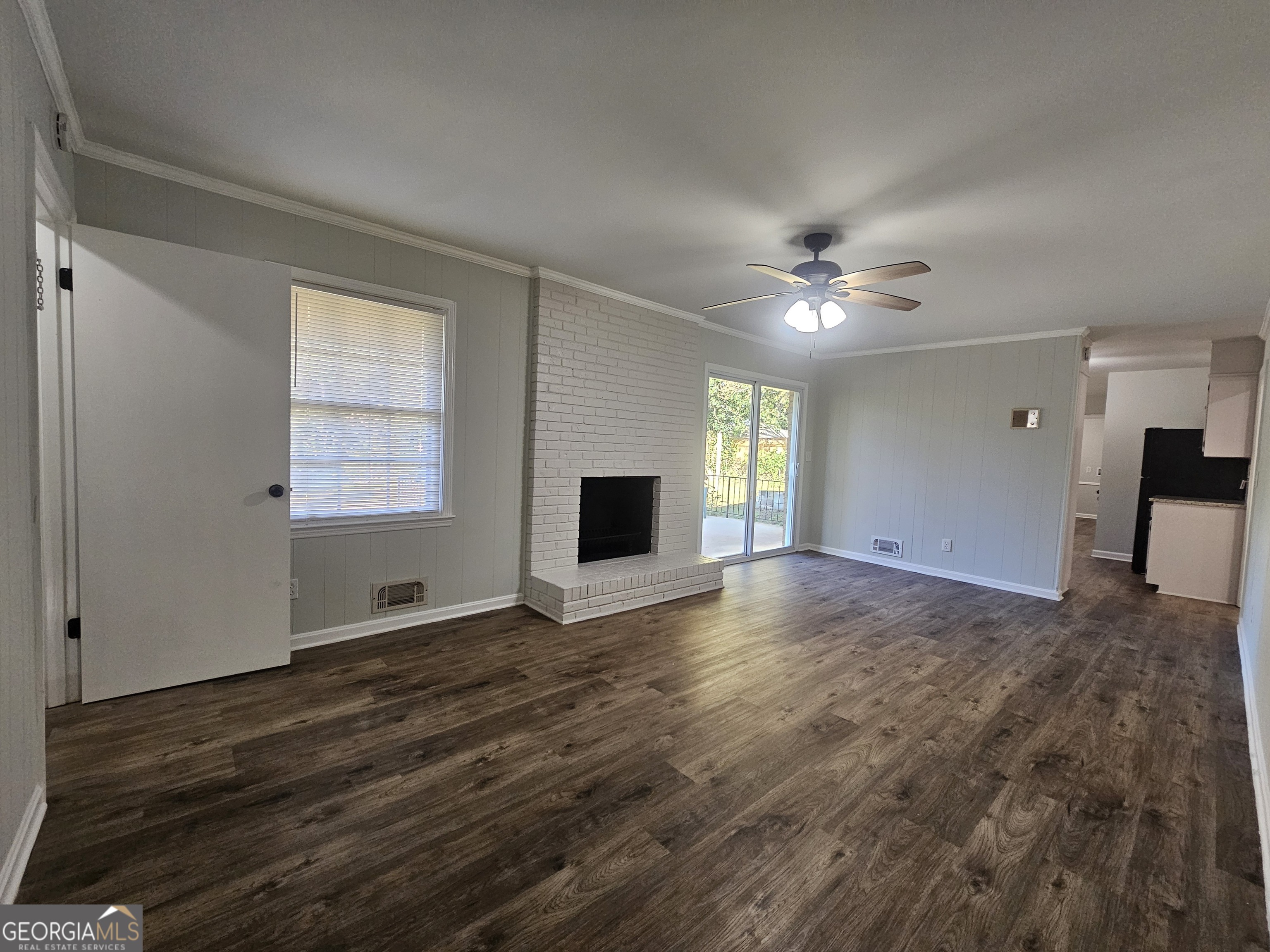 3750 Citation Drive Decatur, GA 30034 - Photo 28 of 44 a view of empty room with wooden floor and fan