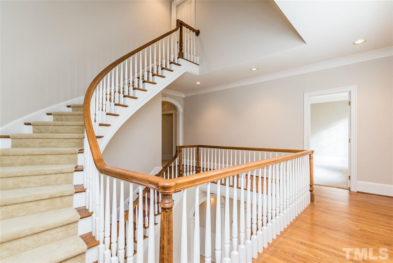 3103 Landor Road Raleigh, NC 27609 - Photo 15 of 25 a view of entryway with wooden floor