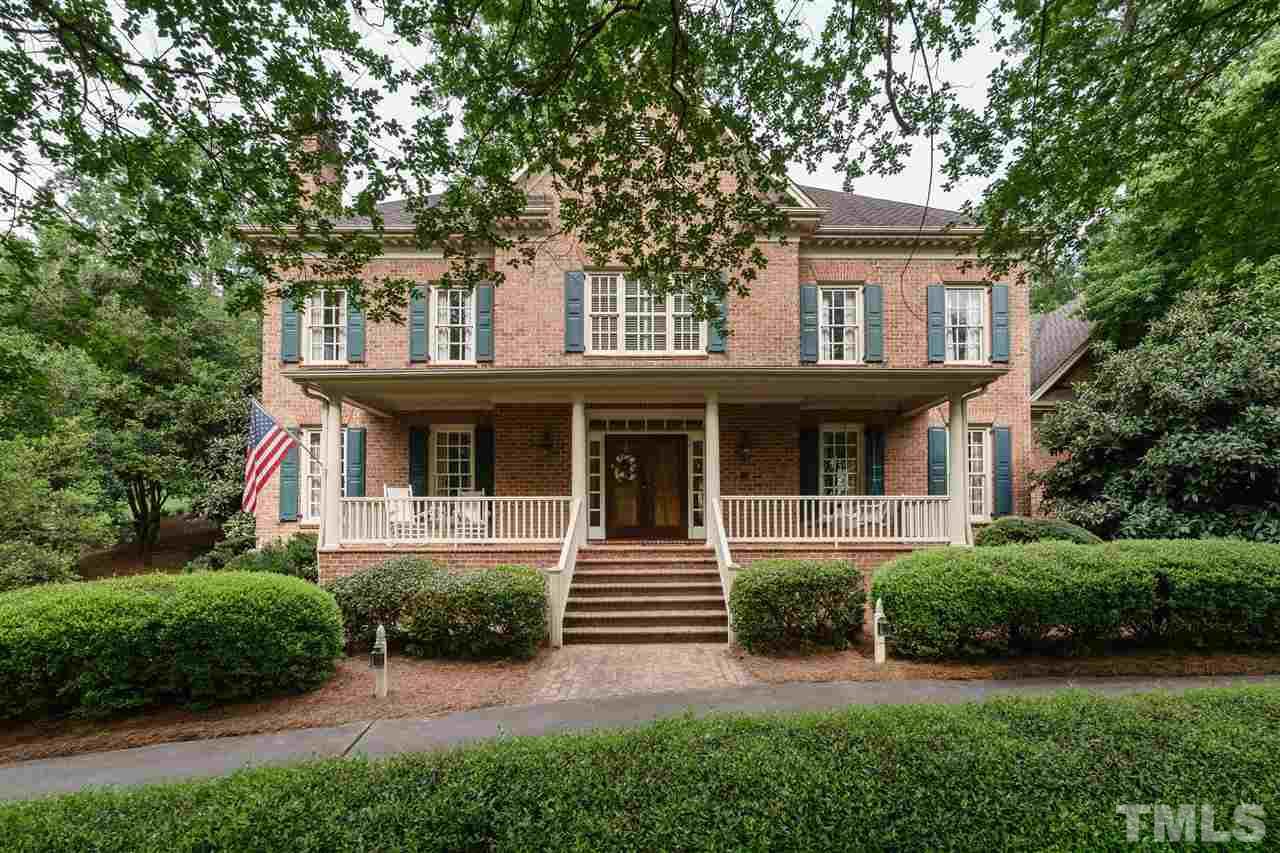 3103 Landor Road Raleigh, NC 27609 - Photo 3 of 25 a front view of a house with garden and porch