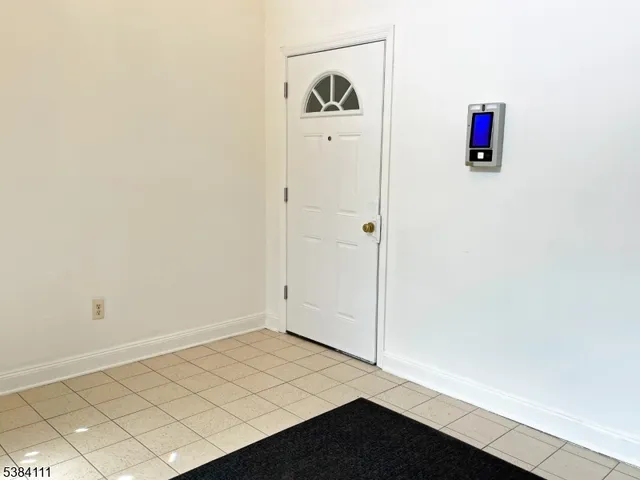 a close view of a utility room with an empty space