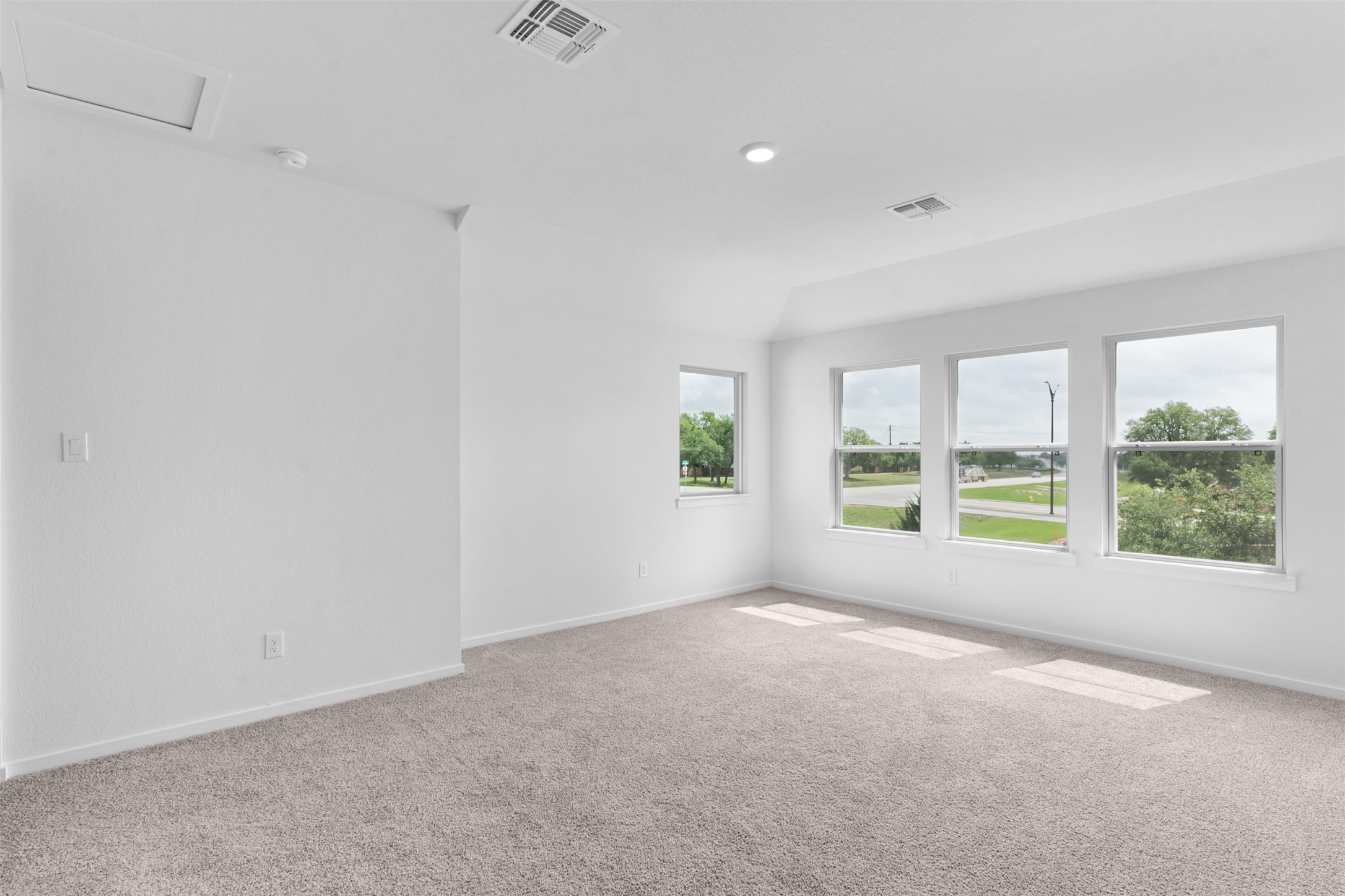 316 Ridgewell Loop Georgetown, TX 78633 - Photo 14 of 25 a view of an empty room with a window