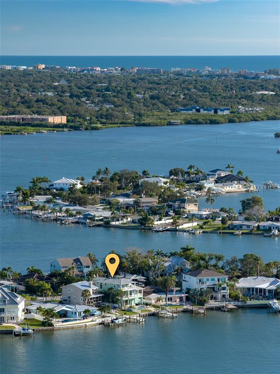 478 Harbor Drive South Indian Rocks Beach, FL 33785 - Photo 59 of 73 an aerial view of residential houses with ocean view