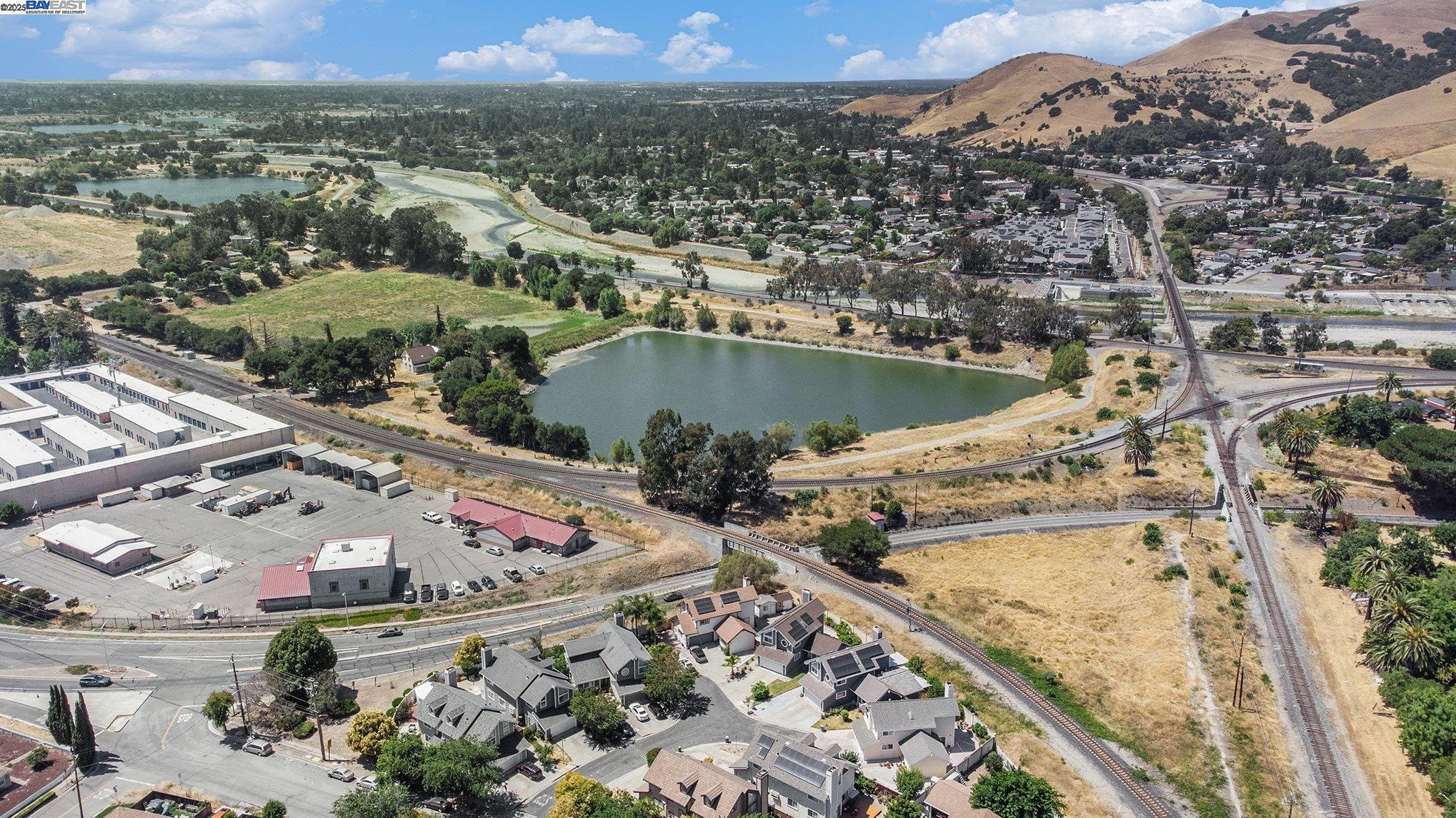 111 Overacker Terrace Fremont, CA 94536 - Photo 33 of 33 an aerial view of residential houses with outdoor space