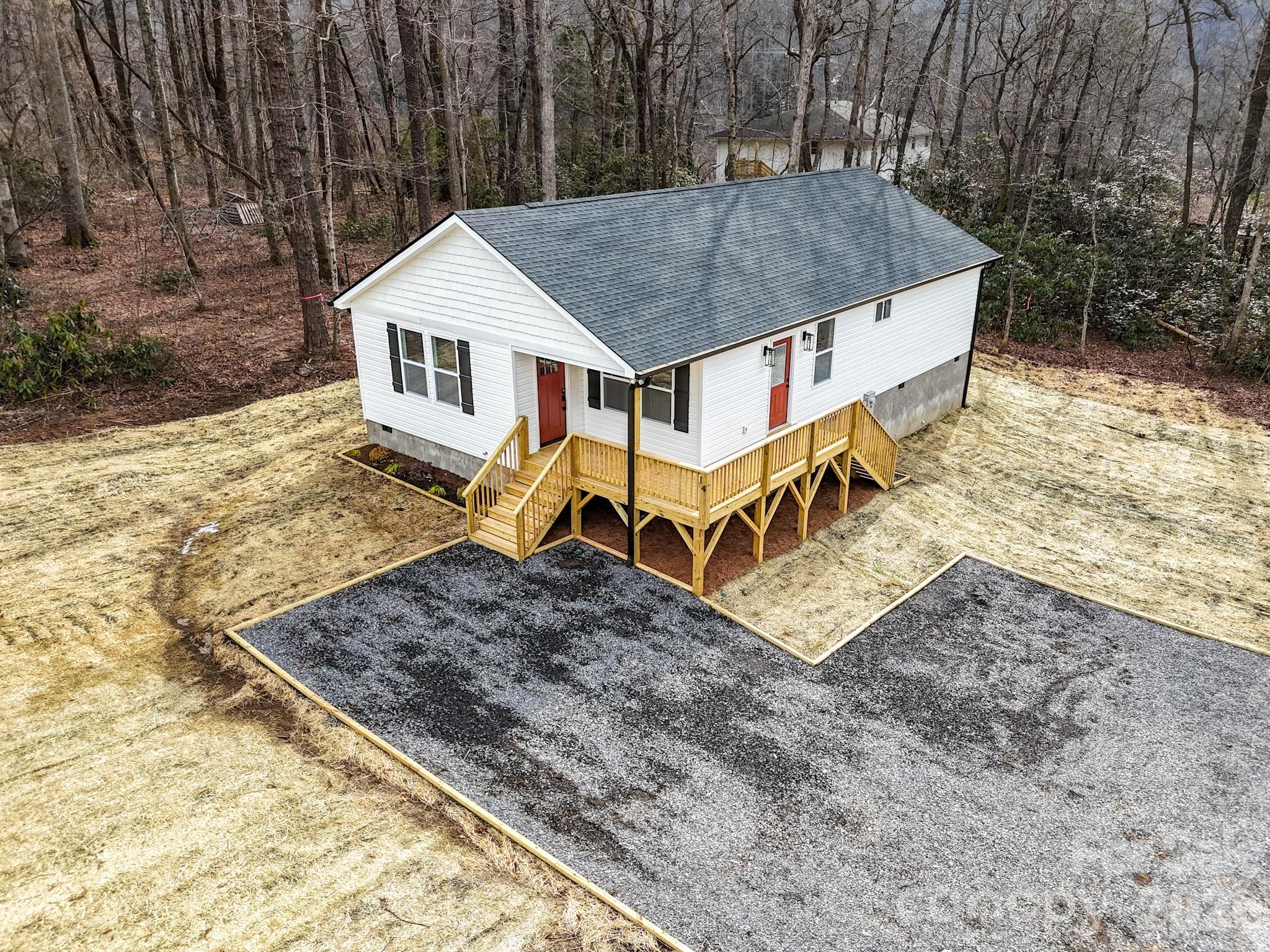 14 Knox Road Black Mountain, NC 28711 - Photo 2 of 44 a aerial view of a house with a yard