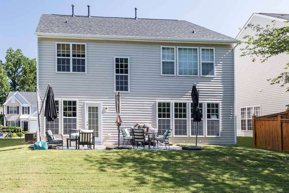 5419 Regatta Way Raleigh, NC 27613 - Photo 26 of 27 a house view with a garden space