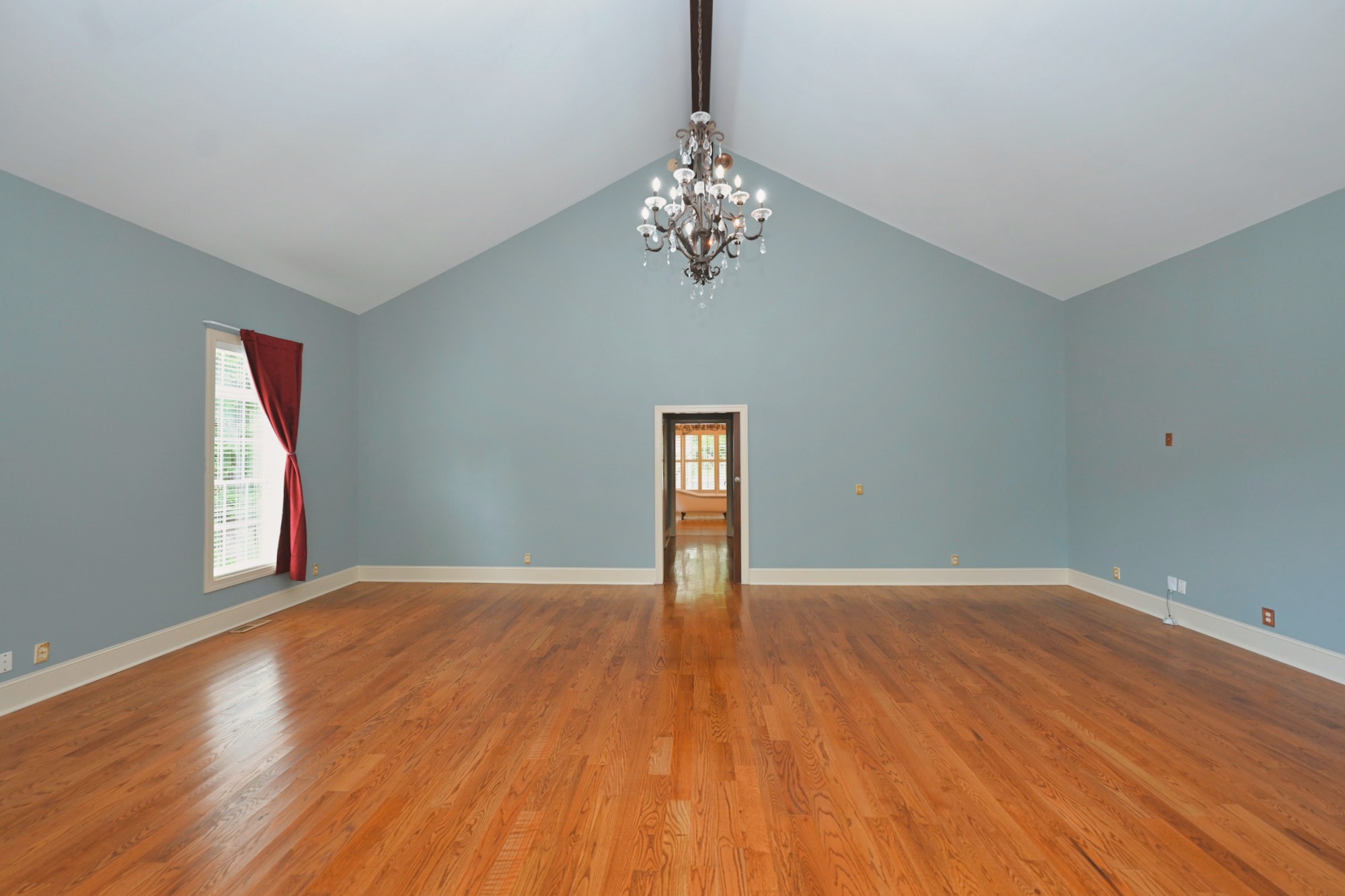 125 Happy Hollow Road Goodlettsville, TN 37072 - Photo 33 of 92 a view of empty room with wooden floor and fan