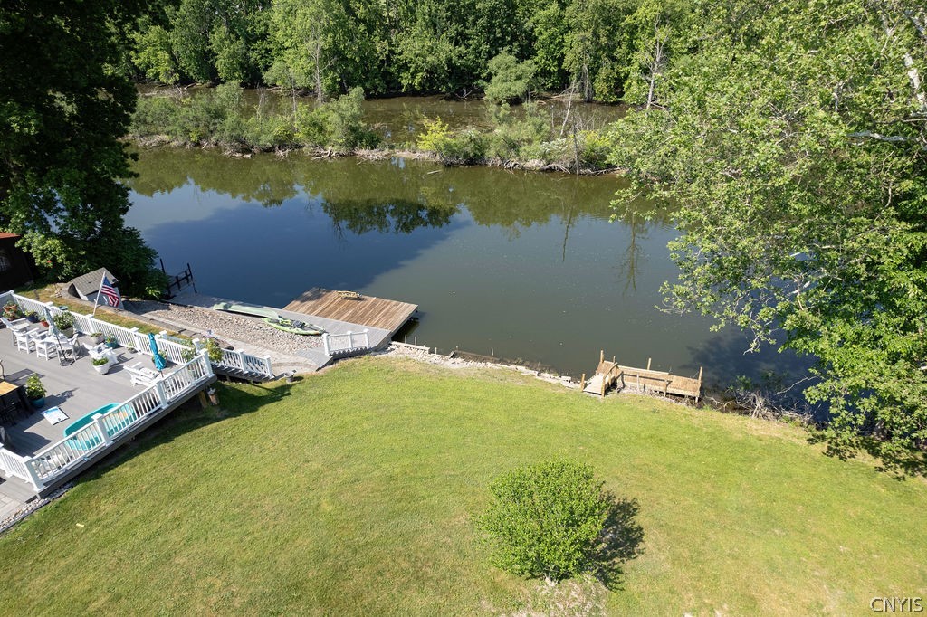 7016 Guyder Road Lysander, NY 13112 - Photo 38 of 41 Riverfront Backyard!