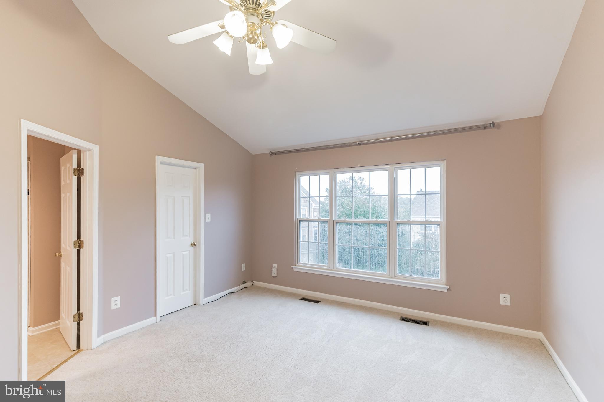 45597 Whitcomb Square Sterling, VA 20166 - Photo 14 of 30 Master bedroom with vaulted ceiling