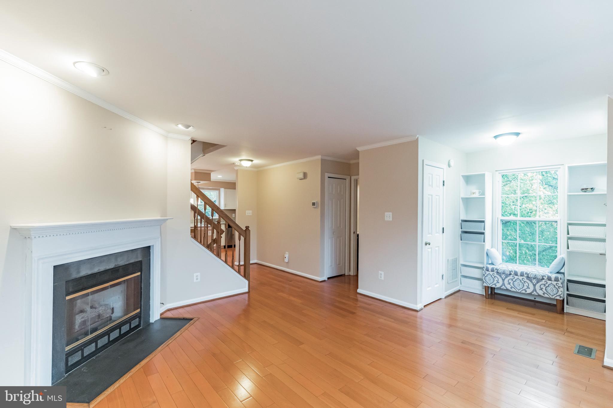 45597 Whitcomb Square Sterling, VA 20166 - Photo 3 of 30 Fireplace in living room with lots of light