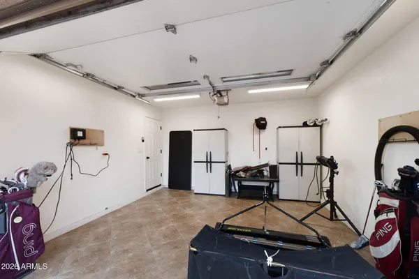 a view of a swimming pool with an outdoor space