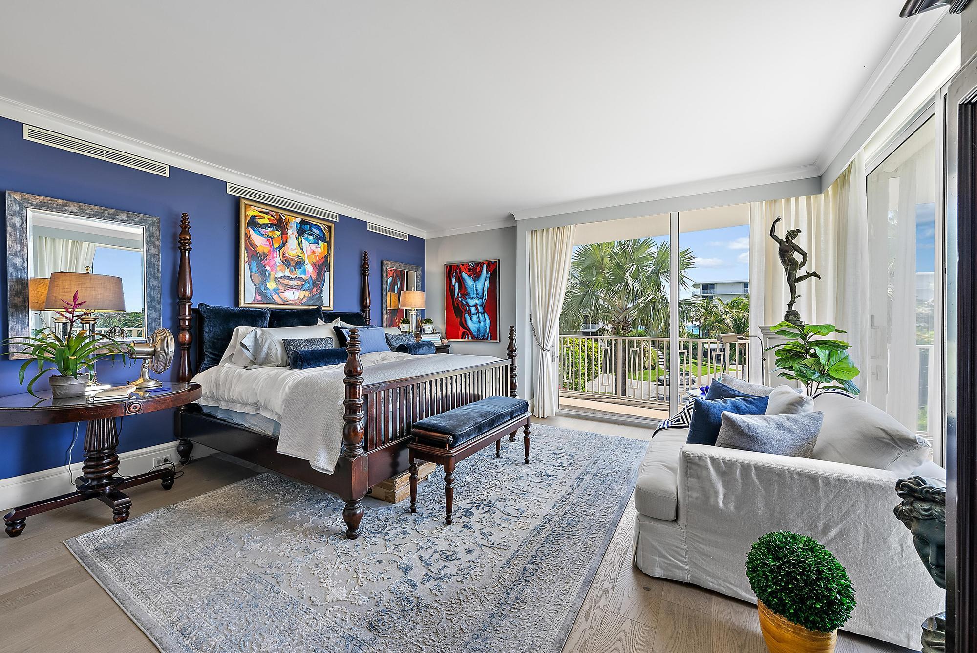 2500 South Ocean Boulevard, Unit 1 D 2 Palm Beach, FL 33480 - Photo 21 of 42 a living room with furniture and a potted plant