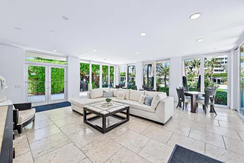 a view of an ocean beach