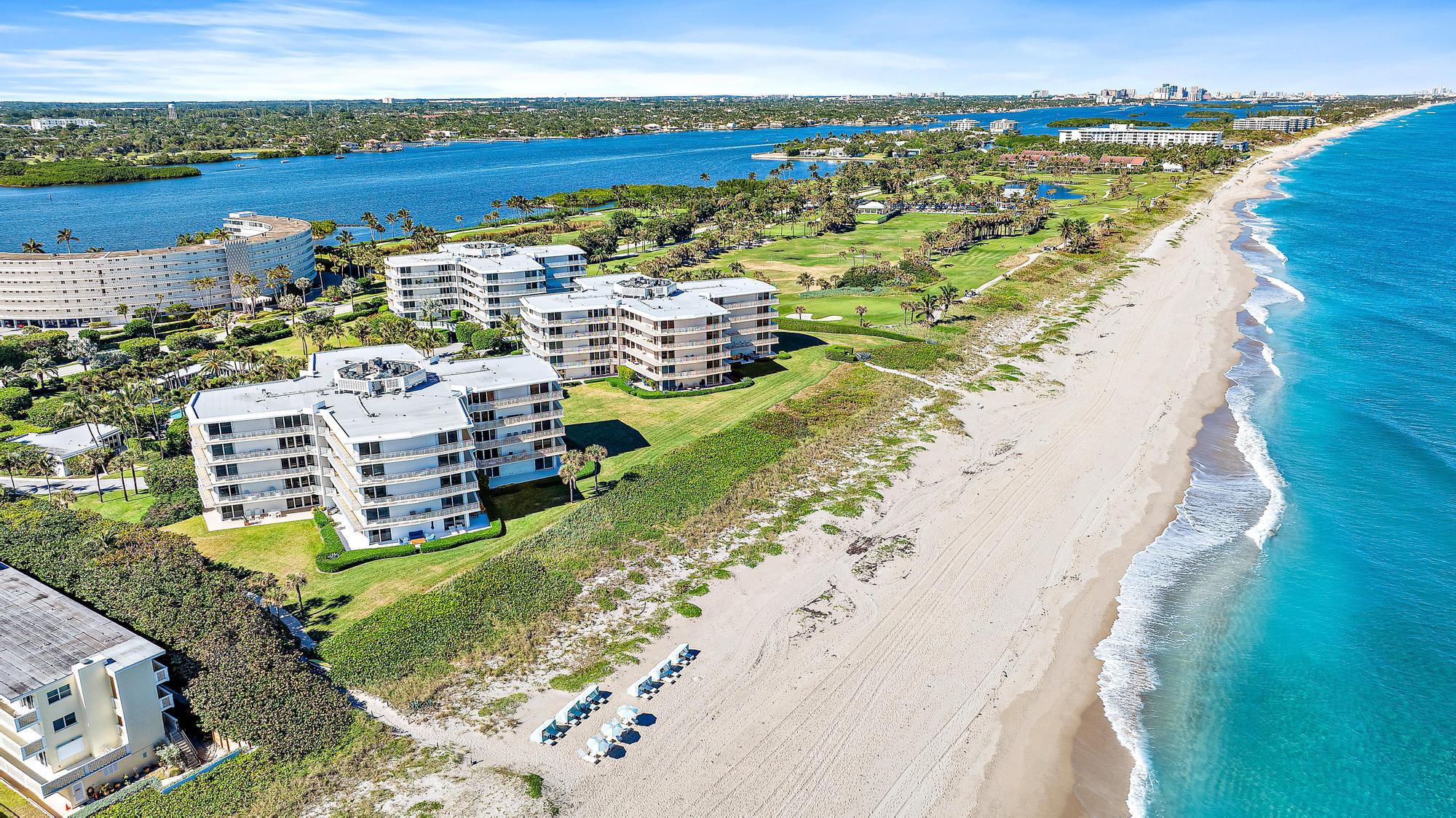 2500 South Ocean Boulevard, Unit 1 D 2 Palm Beach, FL 33480 - Photo 37 of 42 a view of a city with an ocean