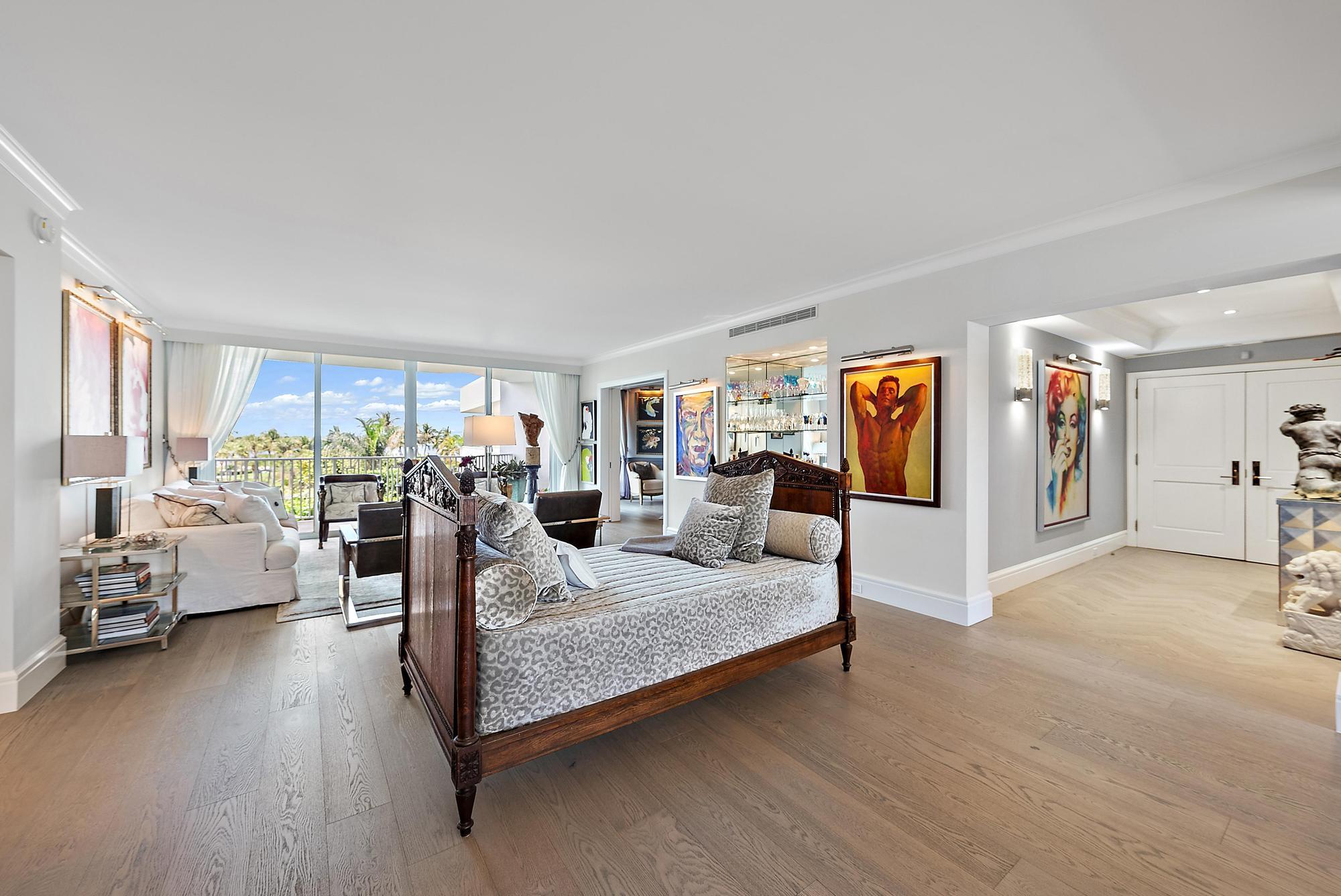2500 South Ocean Boulevard, Unit 1 D 2 Palm Beach, FL 33480 - Photo 4 of 42 a living room with furniture and a table
