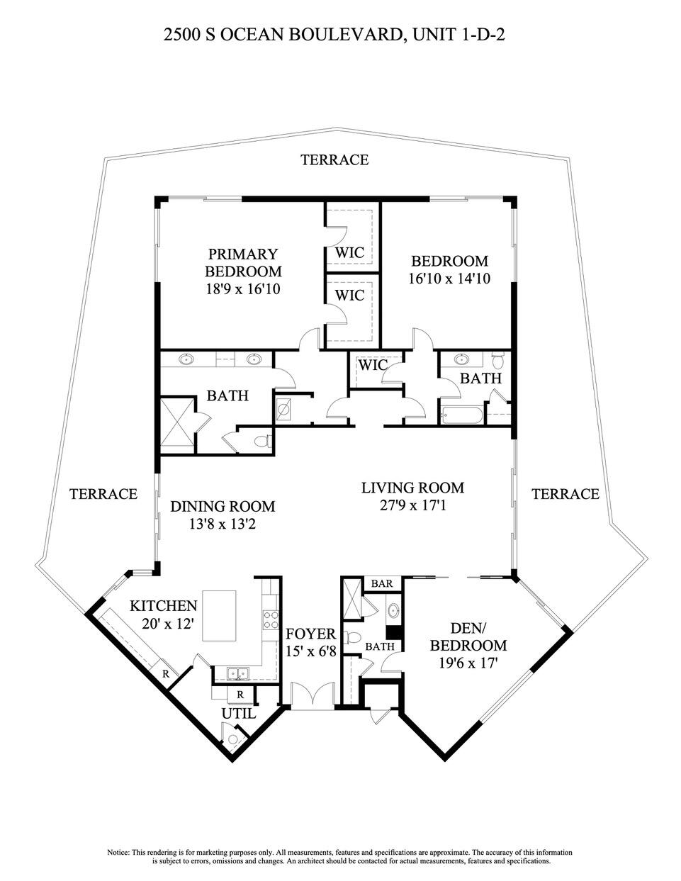 2500 South Ocean Boulevard, Unit 1 D 2 Palm Beach, FL 33480 - Photo 42 of 42