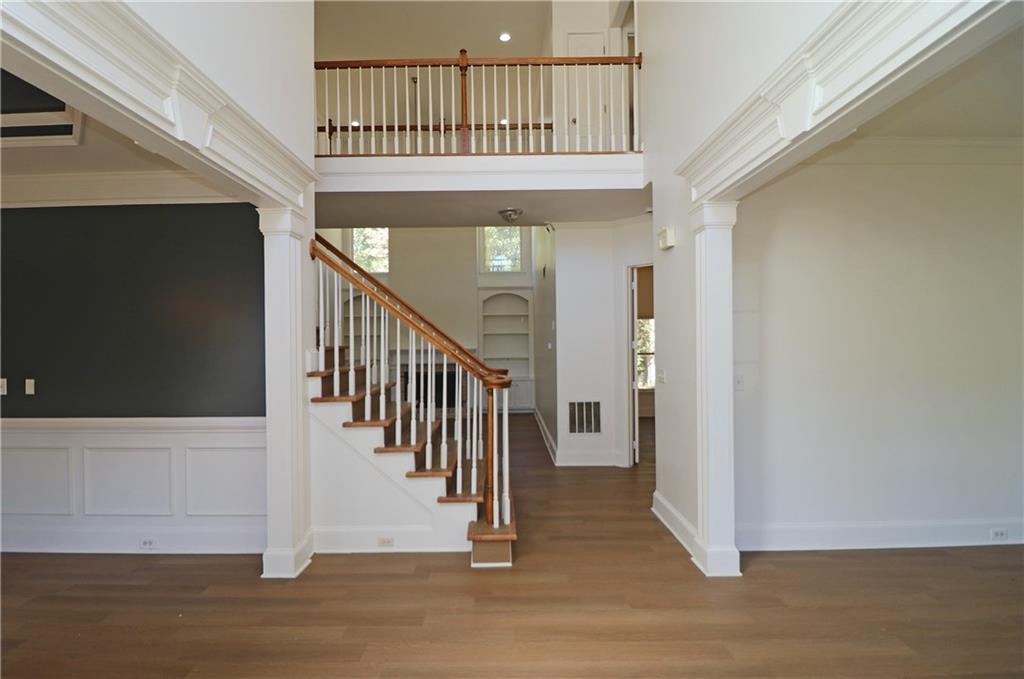195 Beracah Walk Atlanta, GA 30331 - Photo 9 of 32 a view of an entryway with wooden floor