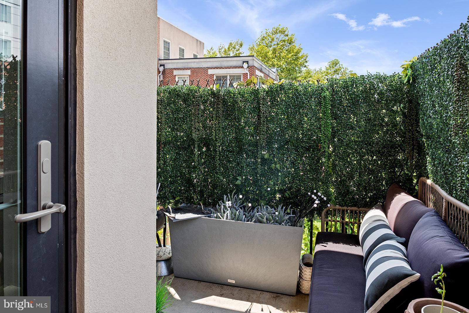 181 East Reed Avenue, Unit 207 Alexandria, VA 22305 - Photo 26 of 41 view of outdoor space and seating area