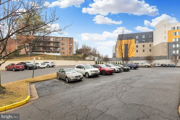 a car parked on the side of a street