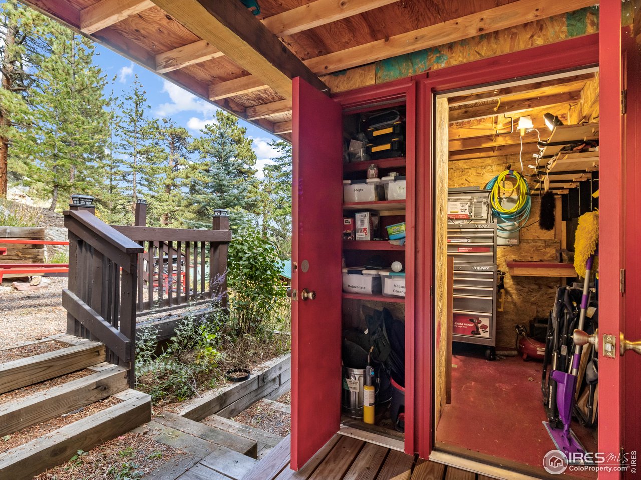 3154 Riverside Drive Lyons, CO 80540 - Photo 22 of 32 Work shop and utility closet