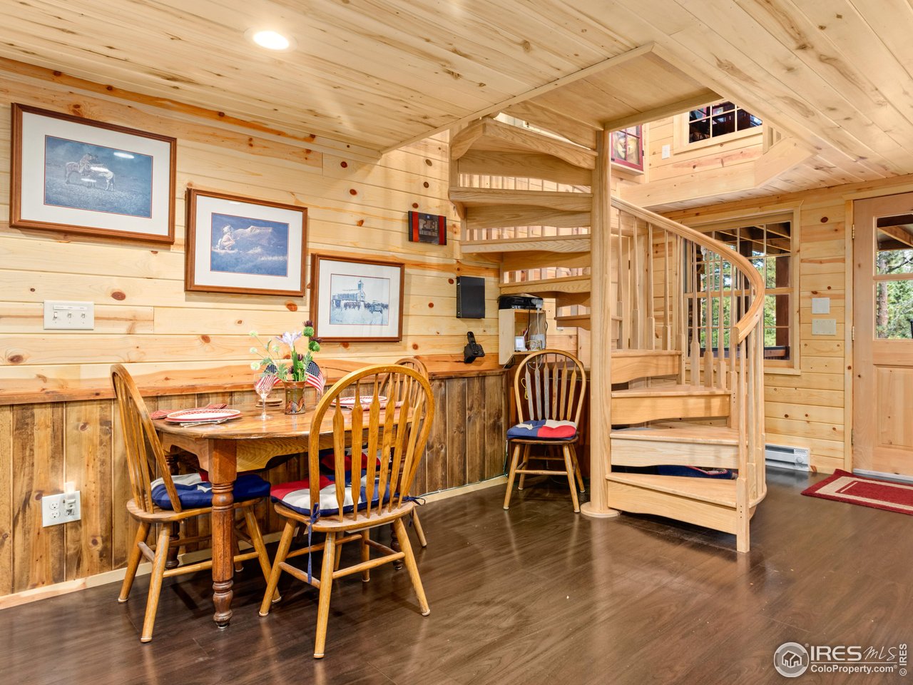 3154 Riverside Drive Lyons, CO 80540 - Photo 6 of 32 Spiral staircase