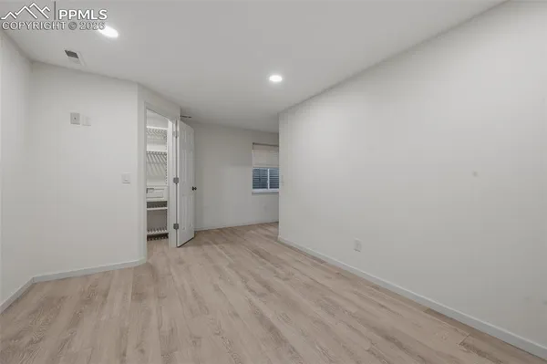 wooden floor in an empty room
