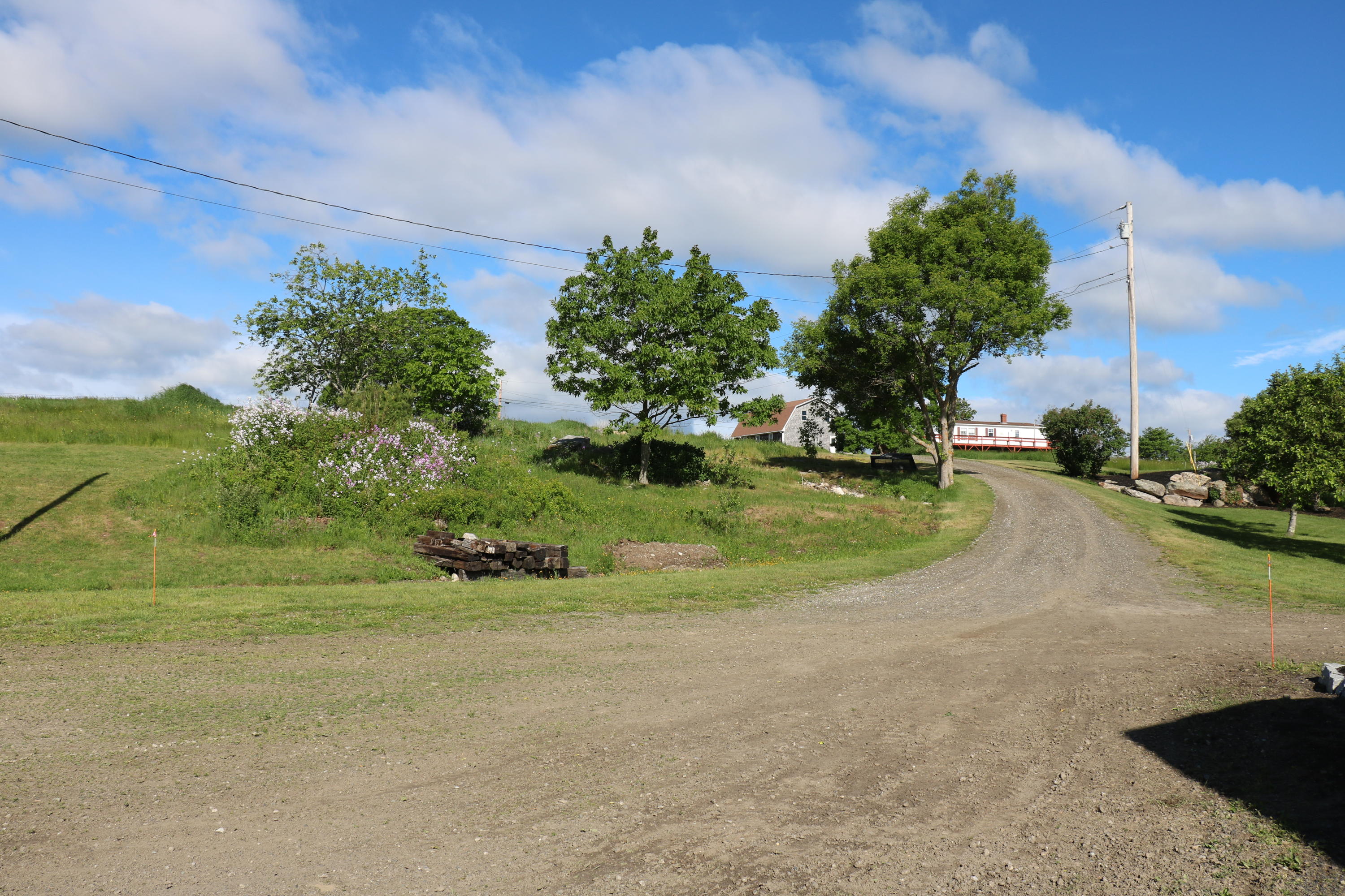 484 Goshen Road Waldoboro, ME 04572 - Photo 8 of 24 Looking West Driveway up to Gosh