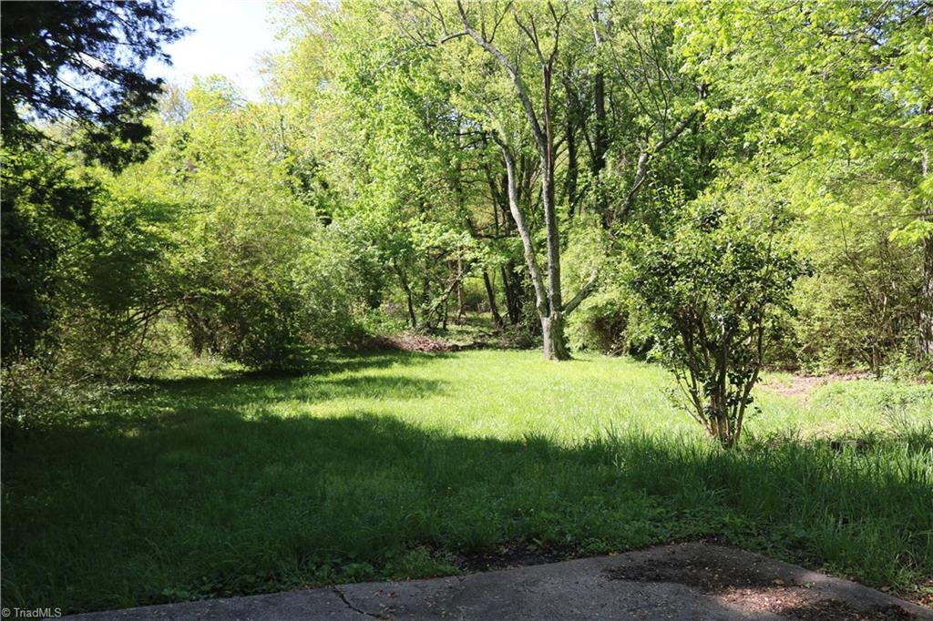 520 Polo Road Winston-Salem, NC 27106 - Photo 8 of 9 Large back yard with plenty of trees for privacy.