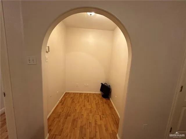 view of wooden floor