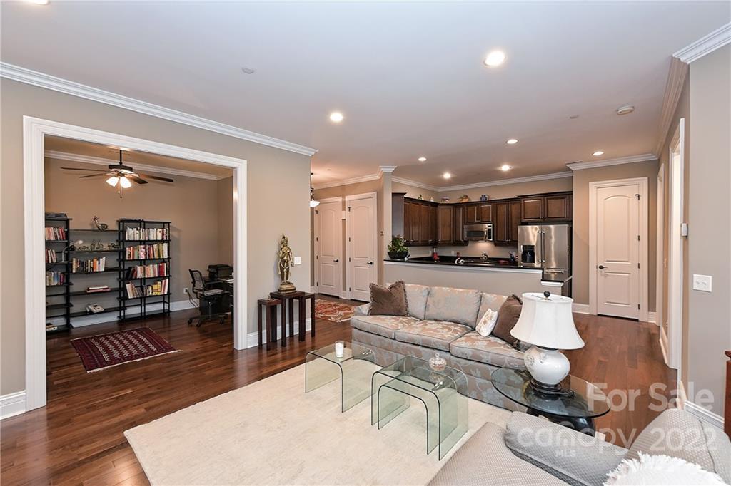 3240 Park Road Charlotte, NC 28209 - Photo 11 of 39 a living room with furniture and kitchen view