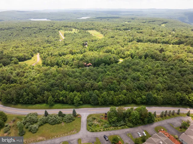 a view of a city with an ocean