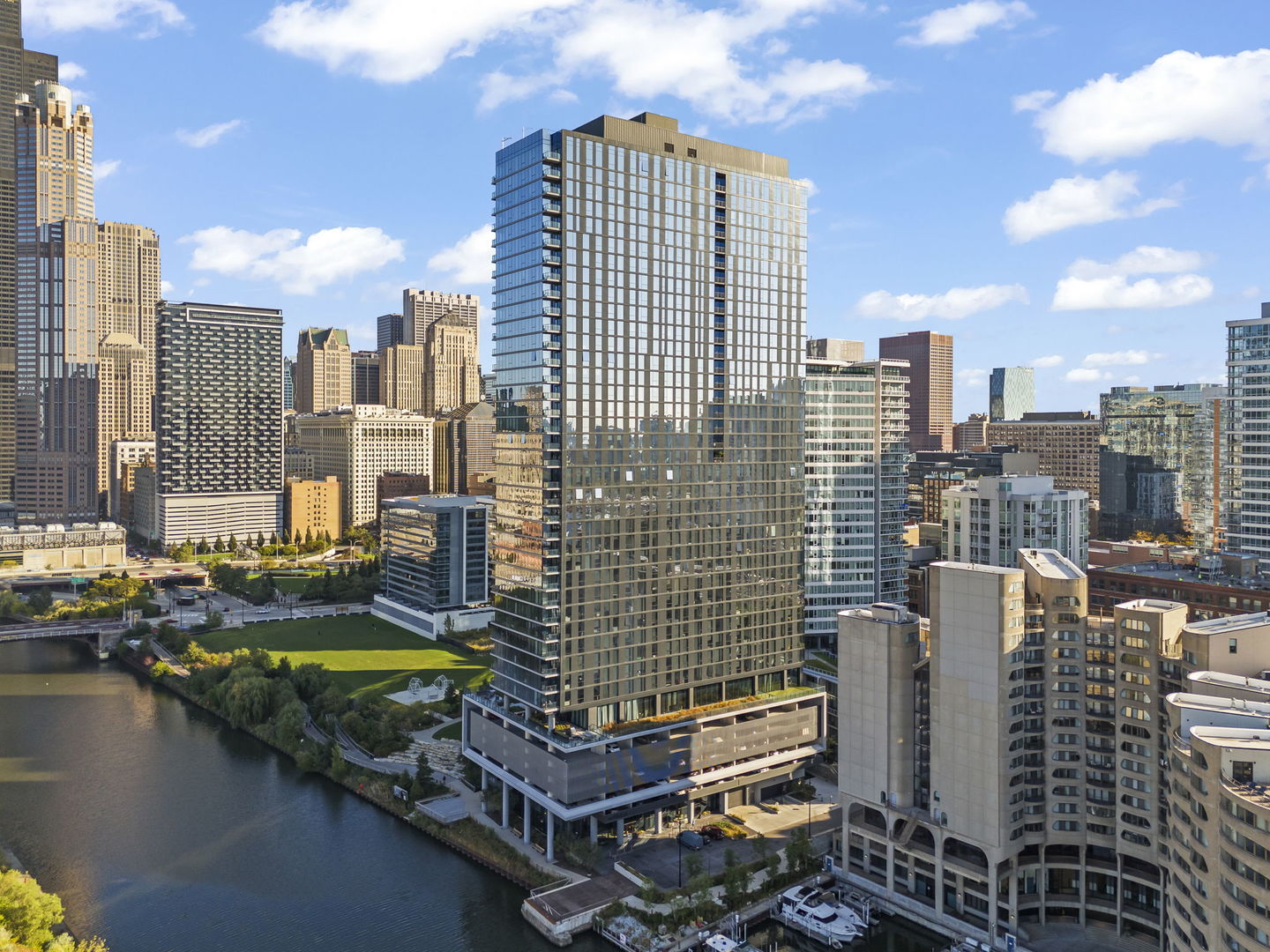 234 West Polk Street, Unit 2610 Chicago, IL 60605 - Photo 1 of 36 a view of city with tall buildings
