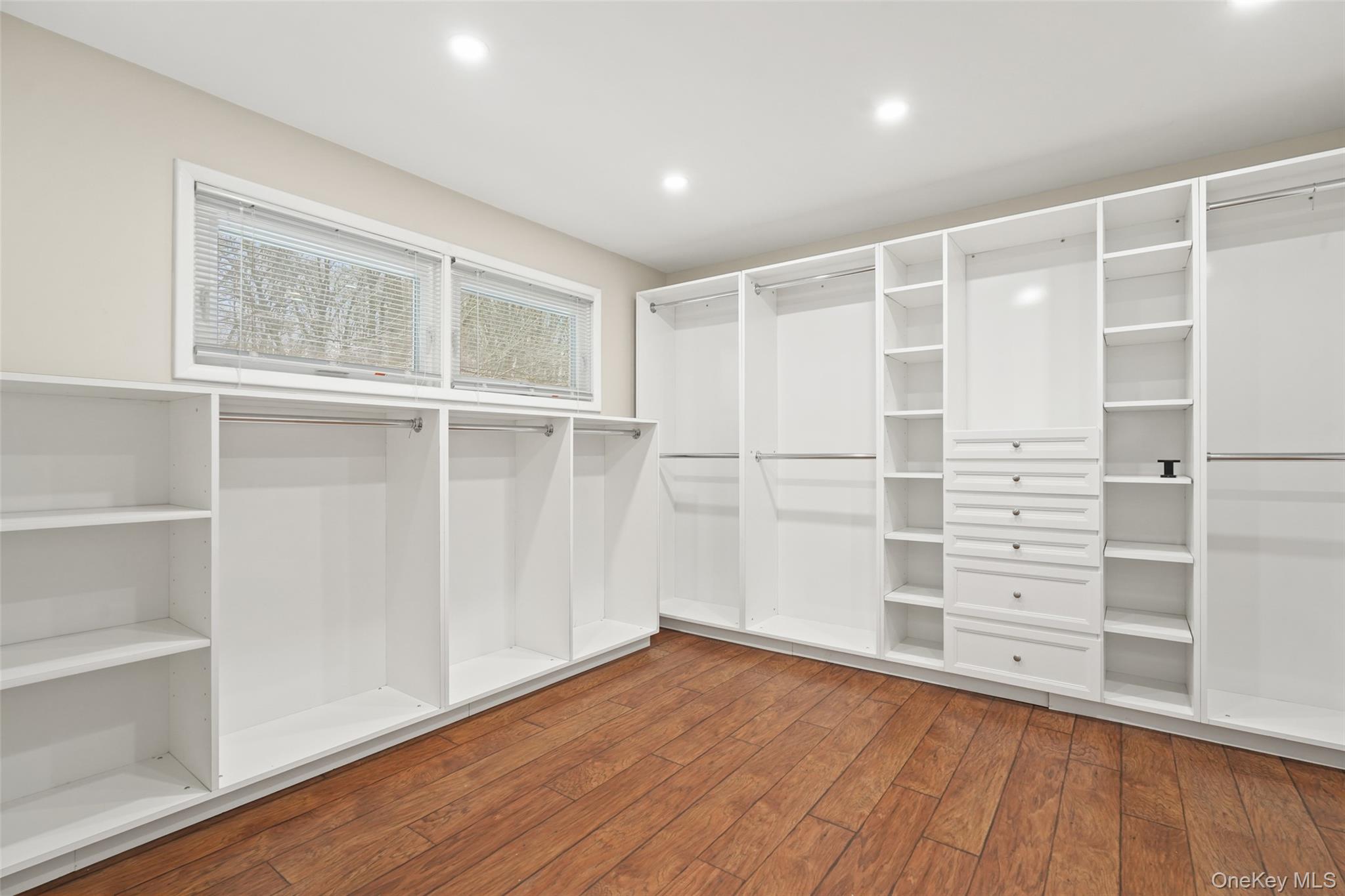 59 Hoags Cross Road Ossining, NY 10562 - Photo 9 of 25 a view of walk in closet with empty racks