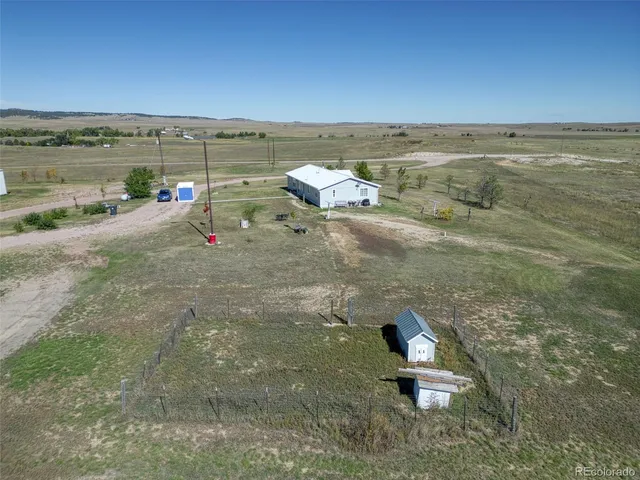 an aerial view of a ocean