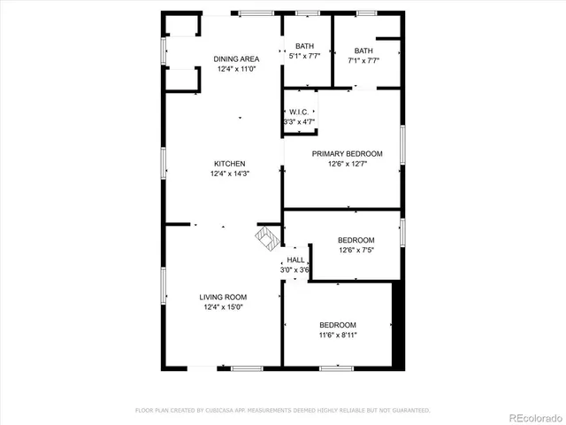 a picture of a floor plan