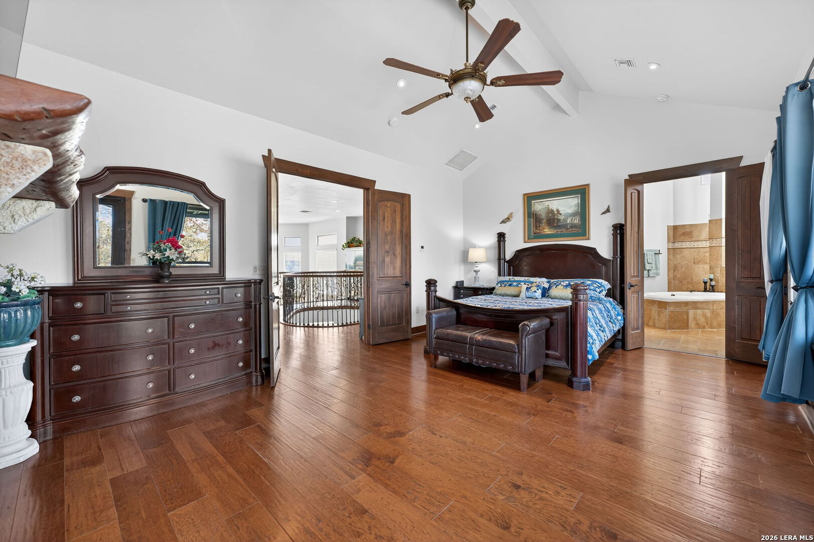 134 Bandit Beach Road New Braunfels, TX 78130 - Photo 31 of 77 a living room with furniture and a wooden floor