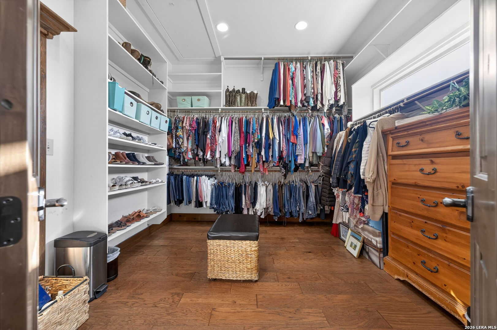 134 Bandit Beach Road New Braunfels, TX 78130 - Photo 51 of 77 a view of walk in closet with clothes and shoes