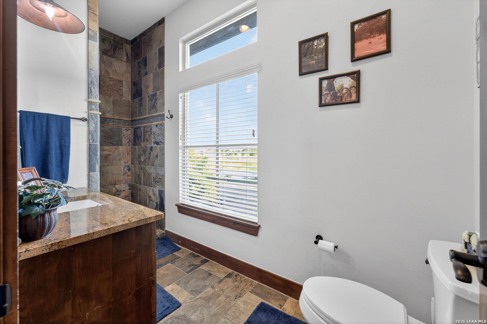 134 Bandit Beach Road New Braunfels, TX 78130 - Photo 54 of 77 a bathroom with a sink mirror vanity and toilet