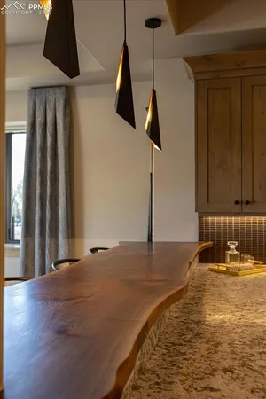 a view of a room with a sink