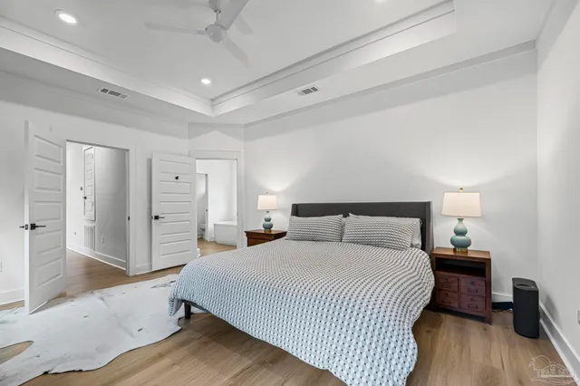 a view of a house with backyard and porch