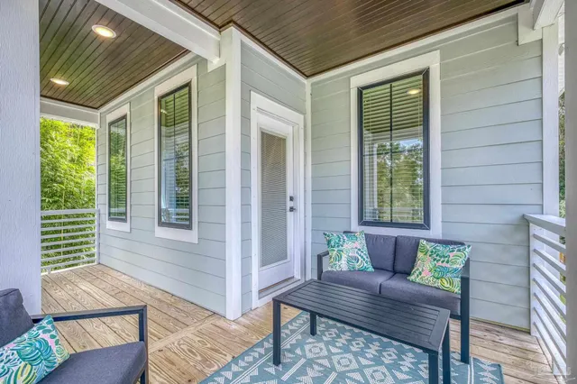 a sign board with yard in front of it