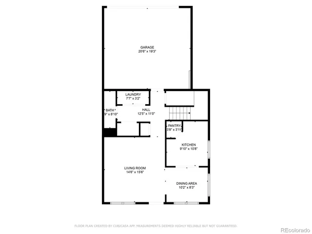 a picture of a floor plan