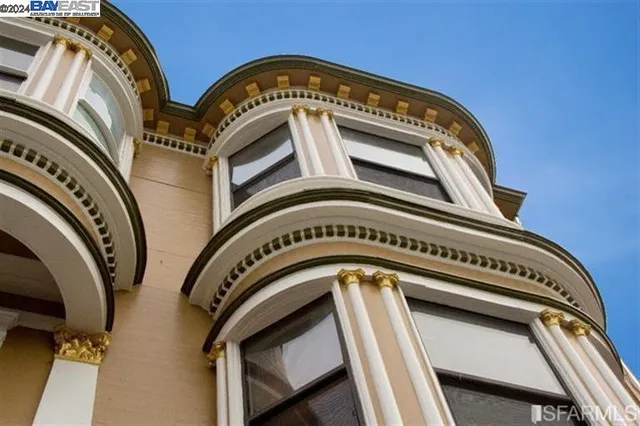 a view of a close up view of a balcony