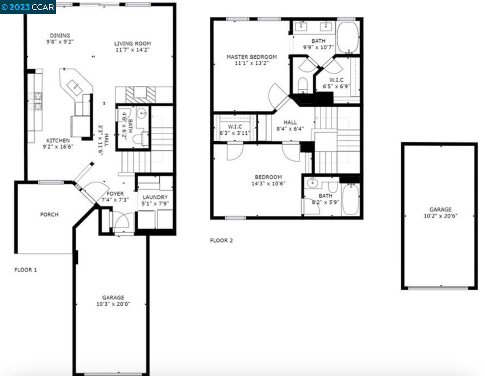 3505 Coyote Circle Clayton, CA 94517 - Photo 12 of 16 a picture of a floor plan
